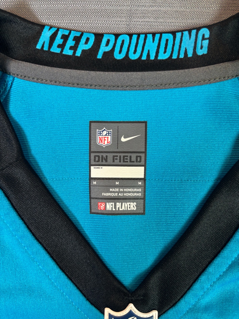 Nike Carolina Panthers Cam Newton #1 Jersey Women’s M Blue NFL On Field - Picture 2 of 8
